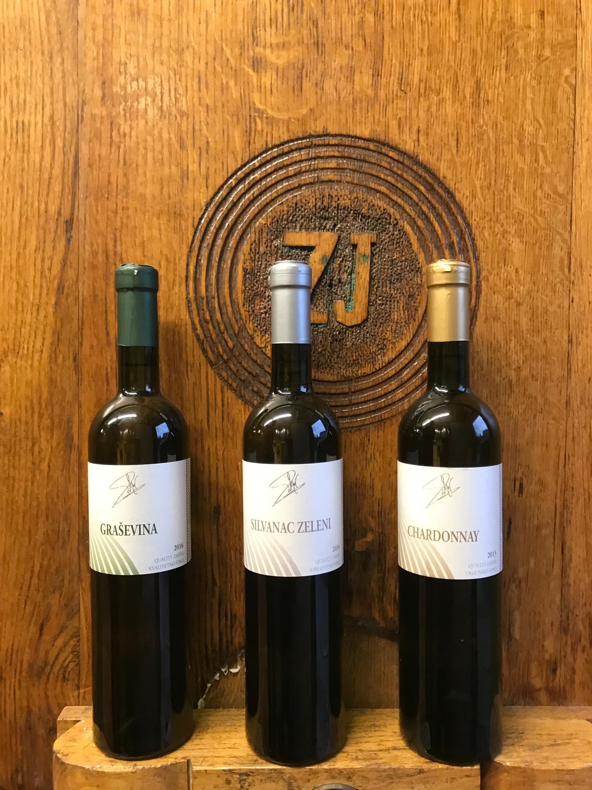 Graševina, Silvanac zeleni i Chardonnay Vina Zaher